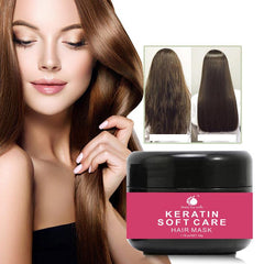 Keratin Hair Mask Softens, Moisturizes, Repairs Damaged Hair
