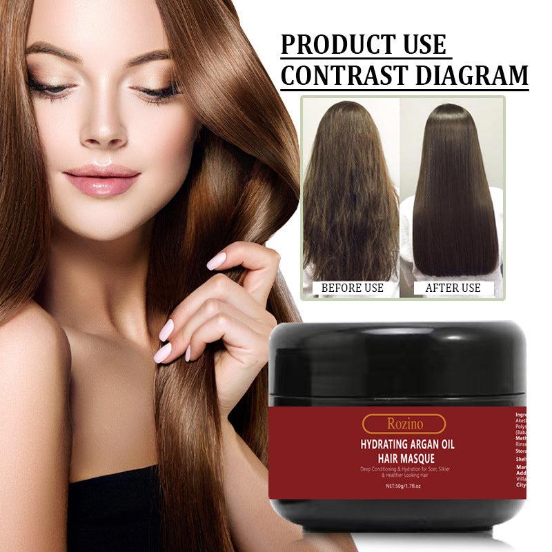 Moroccan Nut Hair Mask for Smooth, Moisturized & Repaired Hair