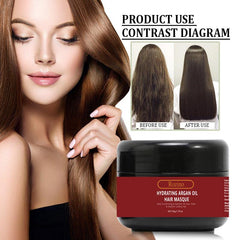 Moroccan Nut Hair Mask for Smooth, Moisturized & Repaired Hair