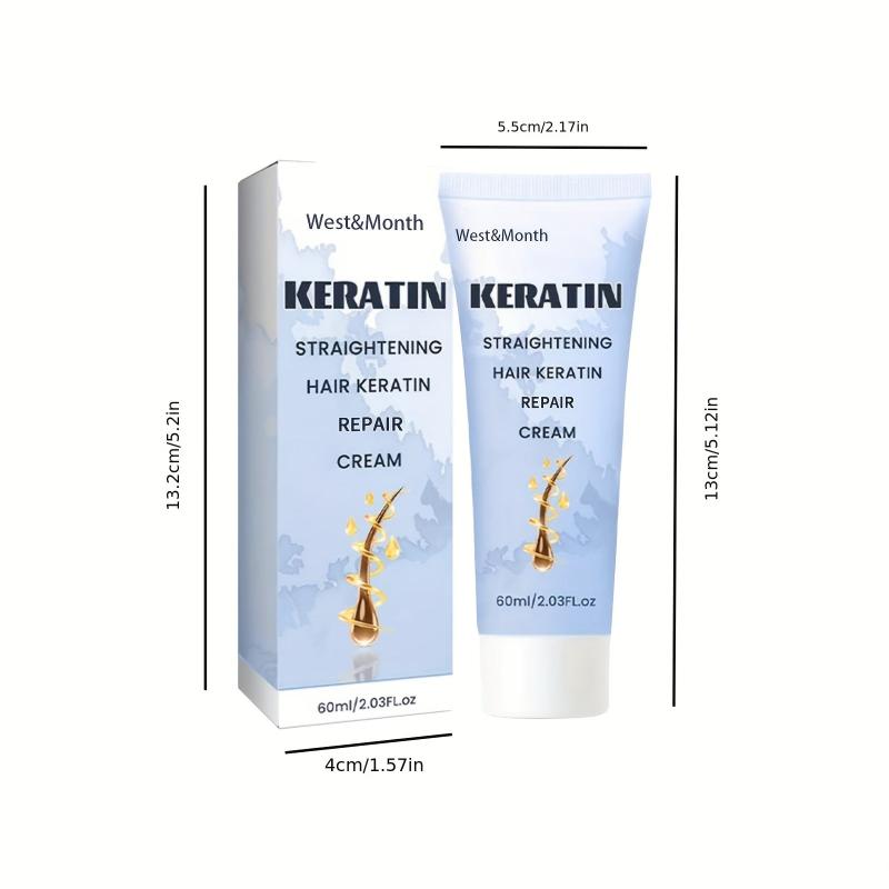 Keratin Smoothing Hair Mask Cream
