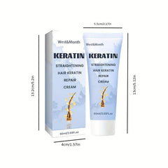 Keratin Smoothing Hair Mask Cream