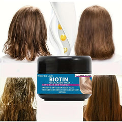Biotin Collagen Hair Mask Conditioner Penetrates Root To Tip