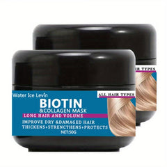 Biotin Collagen Hair Mask Conditioner Penetrates Root To Tip