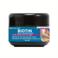 Biotin Collagen Hair Mask Conditioner Penetrates Root To Tip
