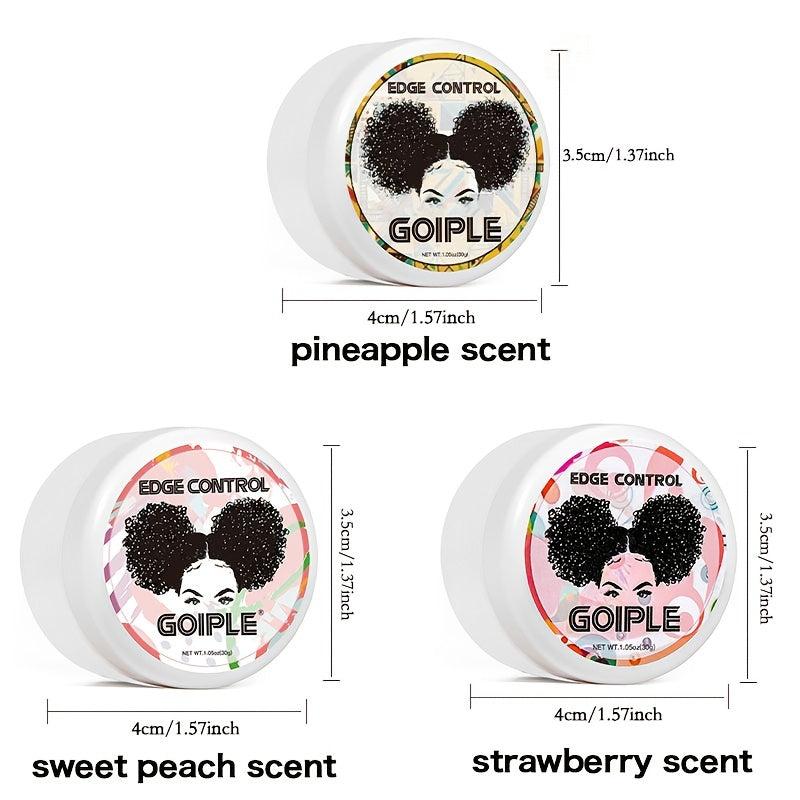 Long Lasting Women's Edge Control Wax Strong Hold Non Greasy Hair Styling Wax