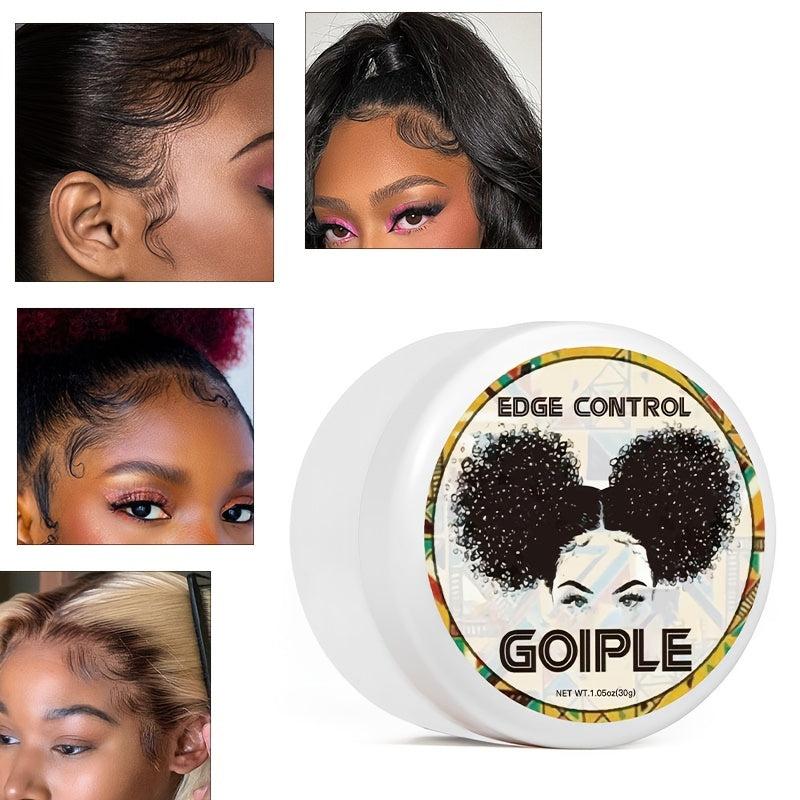Long Lasting Women's Edge Control Wax Strong Hold Non Greasy Hair Styling Wax