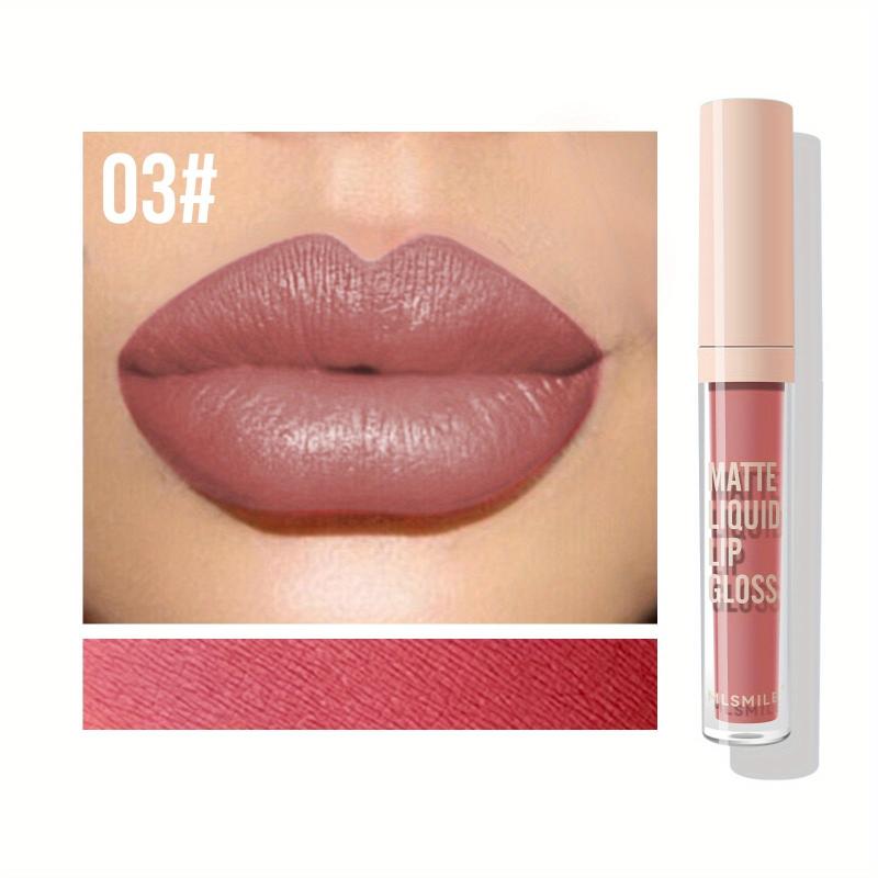 7-Color Velvet Matte Liquid Lipstick Set Waterproof Long Lasting
