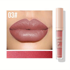 7-Color Velvet Matte Liquid Lipstick Set Waterproof Long Lasting