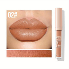 7-Color Velvet Matte Liquid Lipstick Set Waterproof Long Lasting