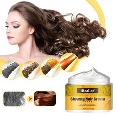 Ginseng Hair Cream For Thicker Healthier Hair Daily Use