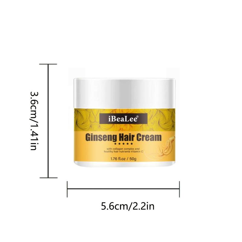 Ginseng Hair Cream For Thicker Healthier Hair Daily Use