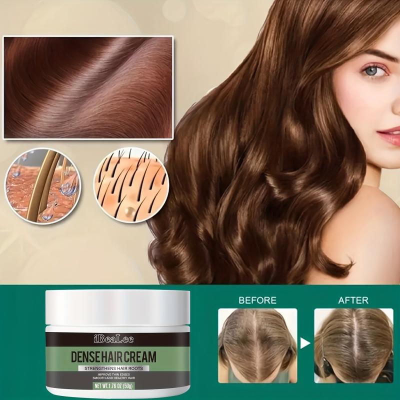 50g Dense Hair Cream Mask for Deep Moisturizing & Scalp Massage