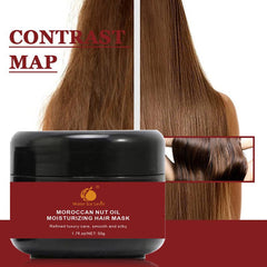 Moroccan Nut Moisturizing Hair Mask for All Hair Types