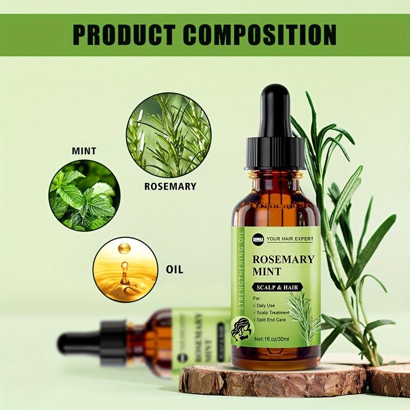 30ml Rosemary Mint Hair Essential for All Hair Types