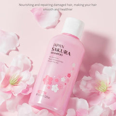 Sakura Shampoo Repair Damaged Hair Prevent Split Ends