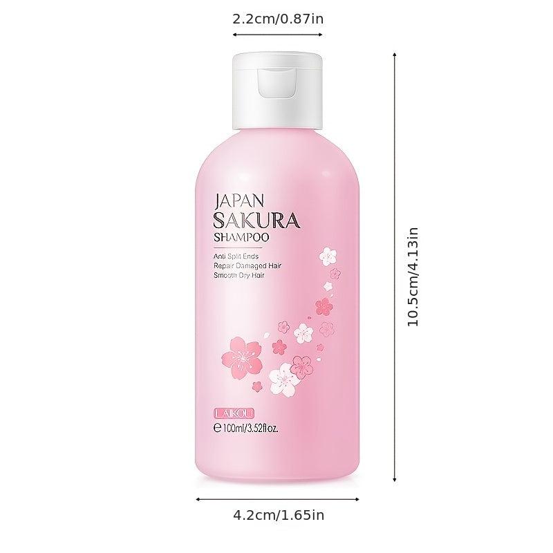 Sakura Shampoo Repair Damaged Hair Prevent Split Ends