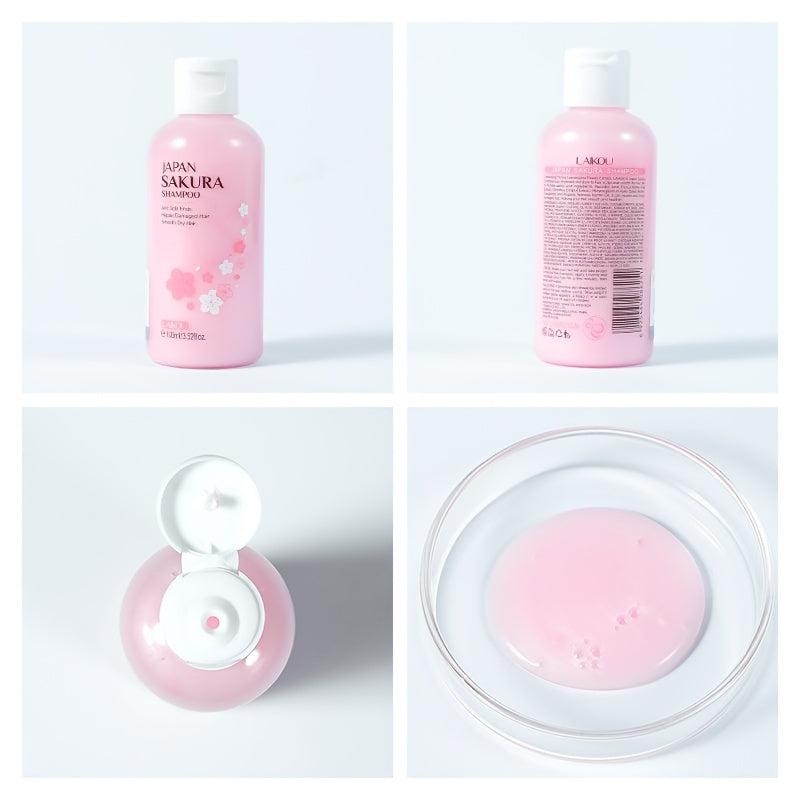 Sakura Shampoo Repair Damaged Hair Prevent Split Ends