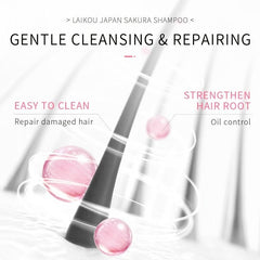 Sakura Shampoo Repair Damaged Hair Prevent Split Ends