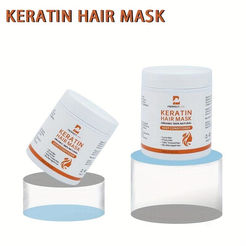 Keratin Hair Mask Repair Dry Damaged Hair Frizzy Hair Moisturizing Conditioner