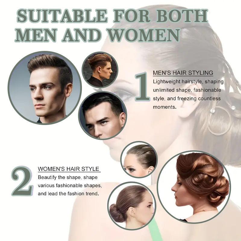Hair Wax Stick With Comb Set Strong Hold Styling Wax For Fly Away & Edge Frizz