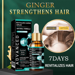 Ginger Hair Care Vitamins Natural Hair Serum for Thicker Healthier Hair