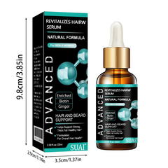 Ginger Hair Care Vitamins Natural Hair Serum for Thicker Healthier Hair