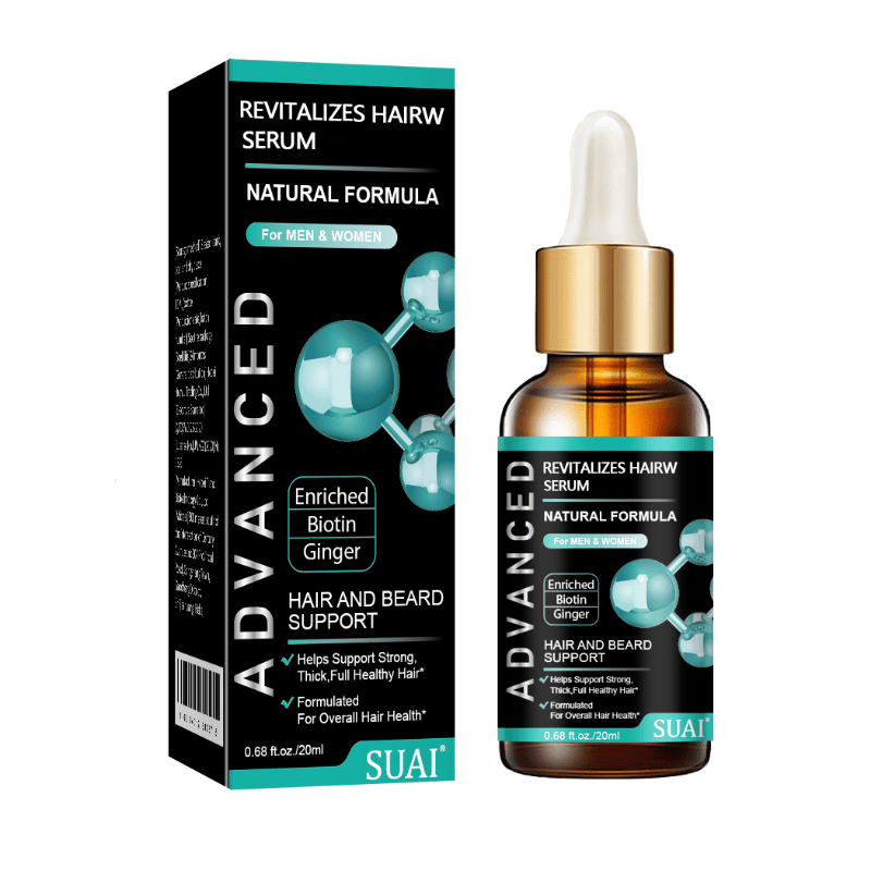 Ginger Hair Care Vitamins Natural Hair Serum for Thicker Healthier Hair