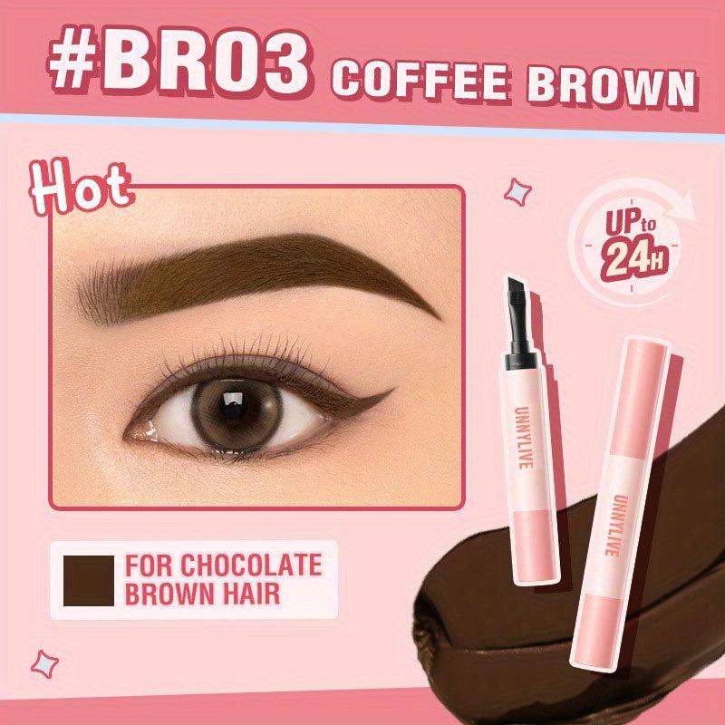 Waterproof Eyebrow Gel High Pigmented Eyebrow Dye Cream