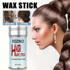 Hair Styling Wax Stick Rod Non greasy Hair Finish Anti frizz Natural Extract