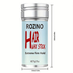Hair Styling Wax Stick Rod Non greasy Hair Finish Anti frizz Natural Extract