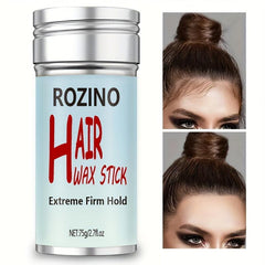 Hair Styling Wax Stick Rod Non greasy Hair Finish Anti frizz Natural Extract