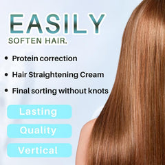 Keratin Hair Straightening Cream - All Hair Types