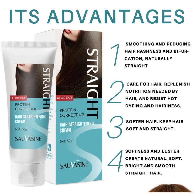 Keratin Hair Straightening Cream - All Hair Types