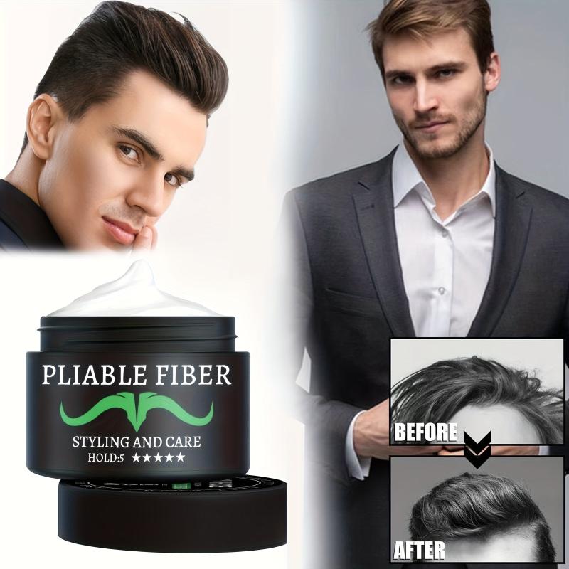 Men's Anti Frizz Hair Styling Cream for Broken Hair Care