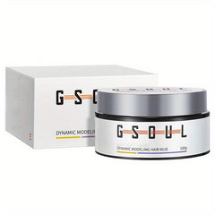 100g Strong Hold Hair Styling Mud Fluffy Dynamic Modeling Wax