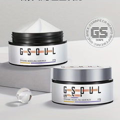 100g Strong Hold Hair Styling Mud Fluffy Dynamic Modeling Wax