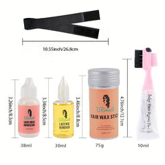 Hair Extension Kit Waterproof Lace Wig Glue Hair Remove Babyhair Brush