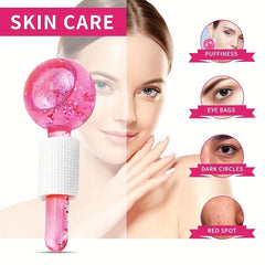 Facial Ice Globes Face Massager Cooling Globes Beauty Tighten Skin
