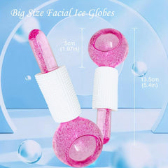 Facial Ice Globes Face Massager Cooling Globes Beauty Tighten Skin