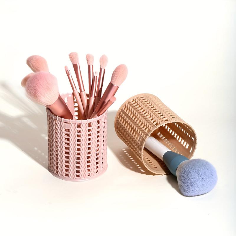 Travel Makeup Brush Holder Organizer Cup for Home & Travel Use