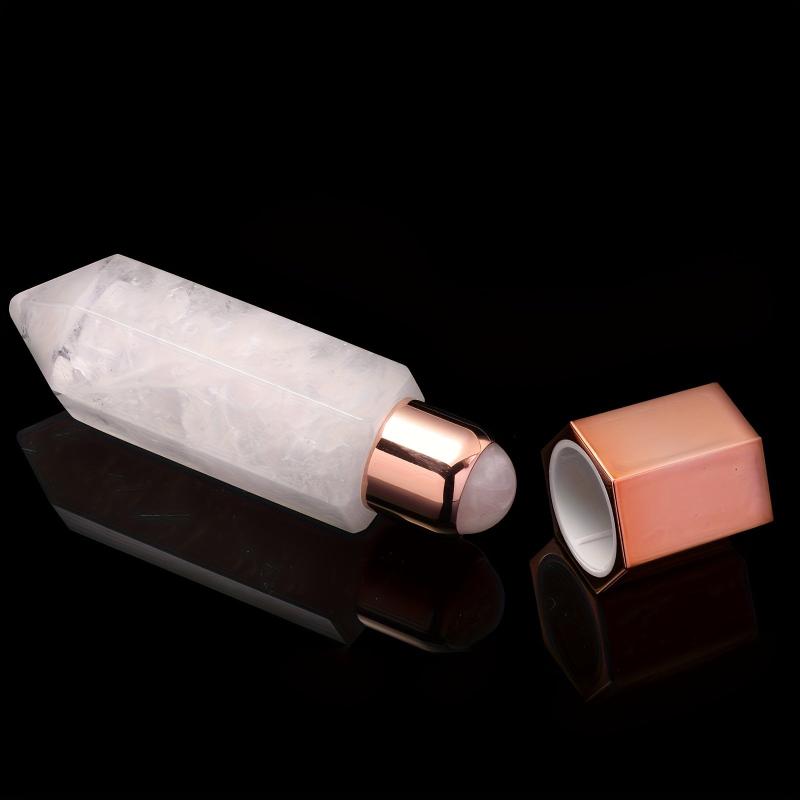 Crystal Face Massage Roller Stick with Essential Bottle
