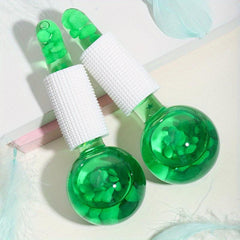 Facial Ice Globes 2PCS Cooling Globes for Face Neck & Eyes