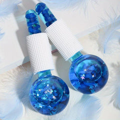Facial Ice Globes 2PCS Cooling Globes for Face Neck & Eyes