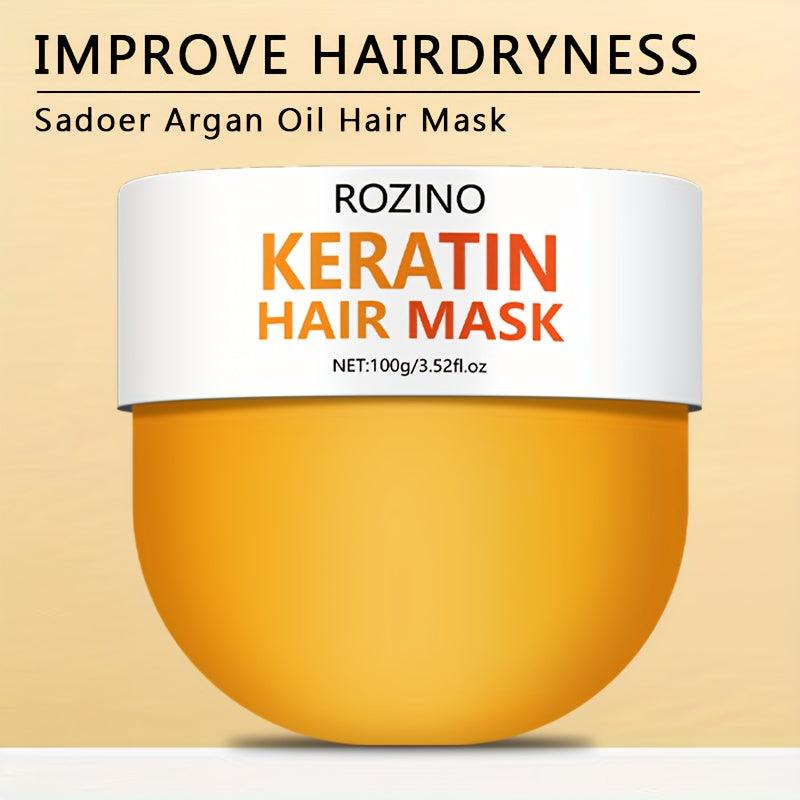 100g Keratin Hair Mask Deep Smooth Hair Care Revitalizes Hair
