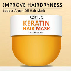 100g Keratin Hair Mask Deep Smooth Hair Care Revitalizes Hair