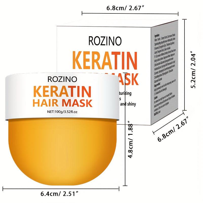 100g Keratin Hair Mask Deep Smooth Hair Care Revitalizes Hair