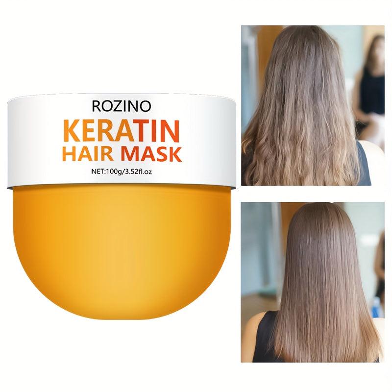 100g Keratin Hair Mask Deep Smooth Hair Care Revitalizes Hair