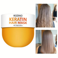 100g Keratin Hair Mask Deep Smooth Hair Care Revitalizes Hair