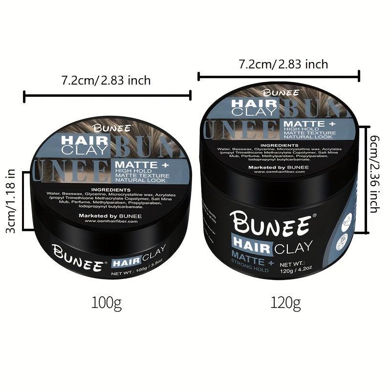 Men's Hair Styling Wax Matte Hair Mud Long Lasting Hair Shaping Clay