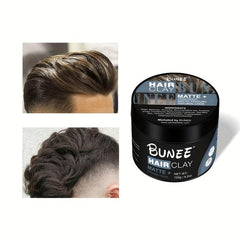 Men's Hair Styling Wax Matte Hair Mud Long Lasting Hair Shaping Clay
